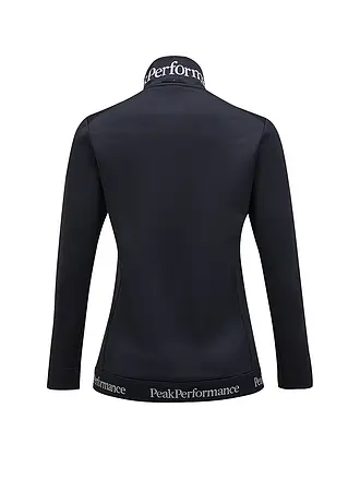 PEAK PERFORMANCE | Giacca interna da donna Rider Tech con cappuccio e zip | schwarz